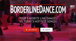 Desktop Screenshot of borderlinedance.com